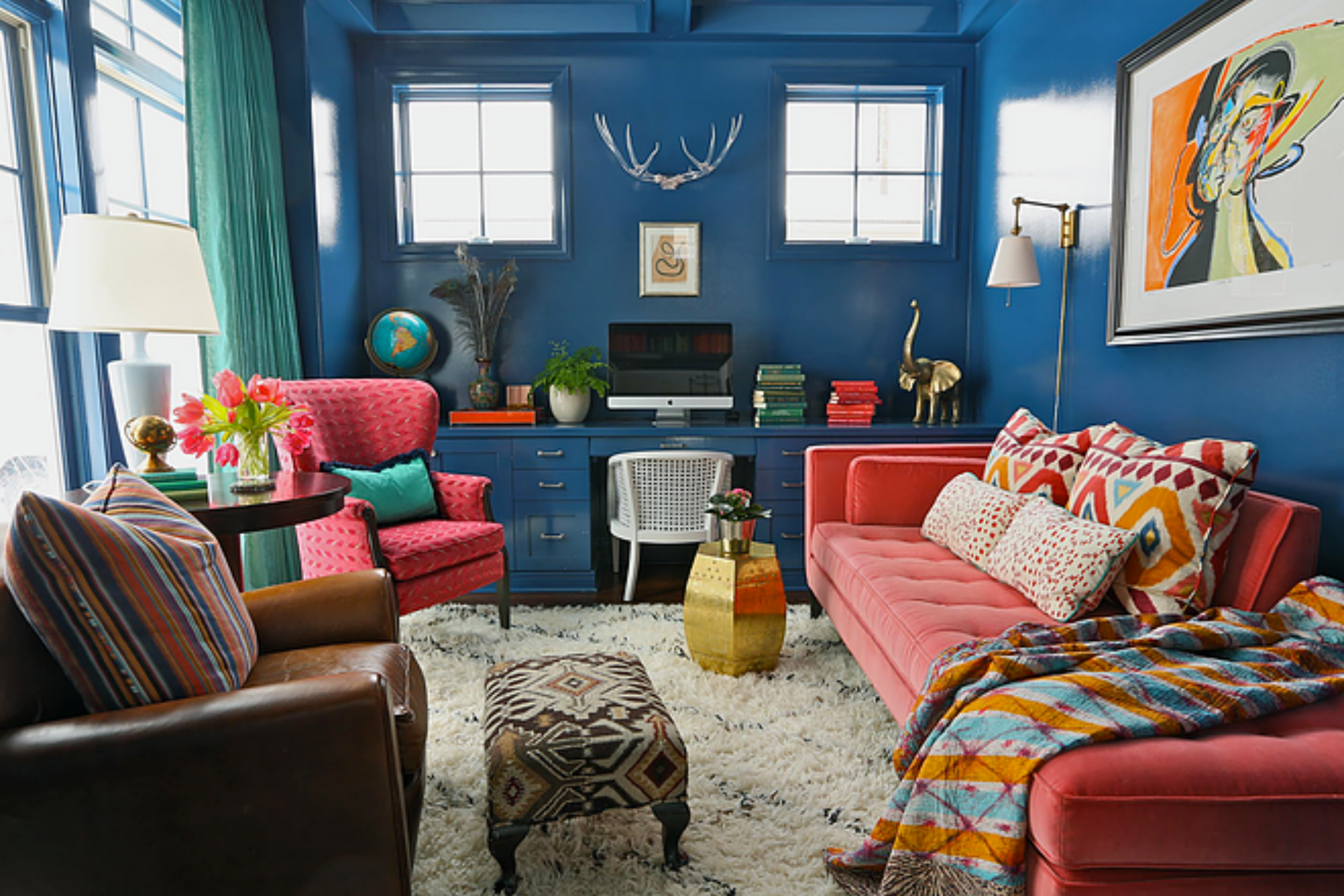 10 Bold Ideas for Decorating With Shades of Blue